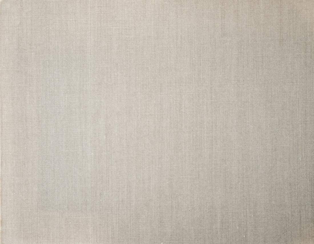 Beige linen fabric texture close-up