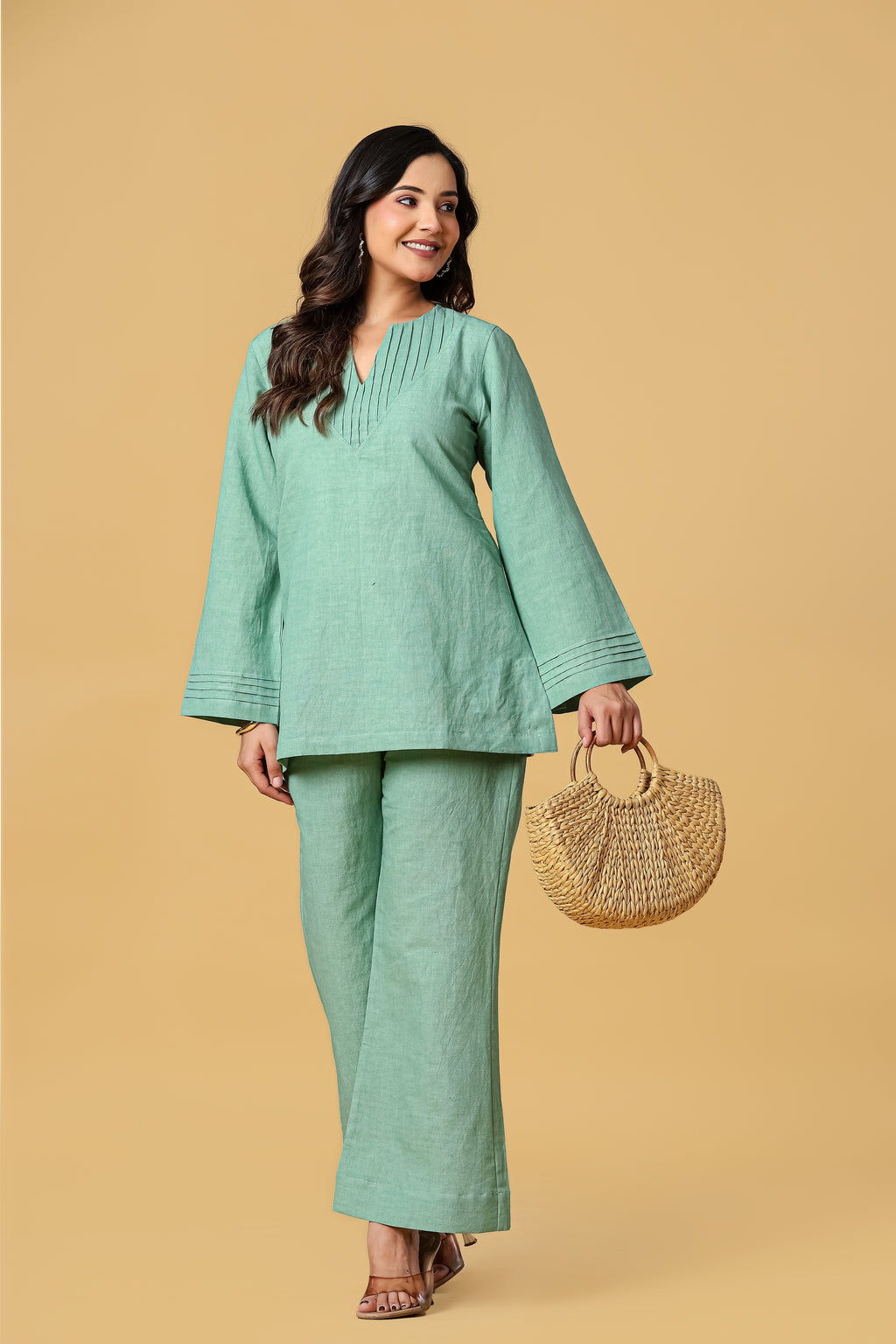 The Mira Pleated Co-ord Set