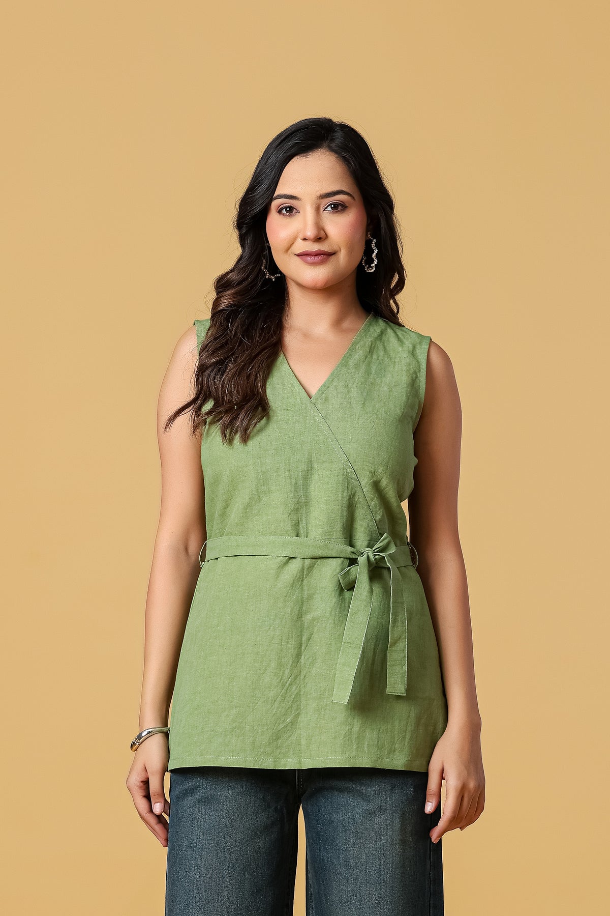 The Naya Wrap Top