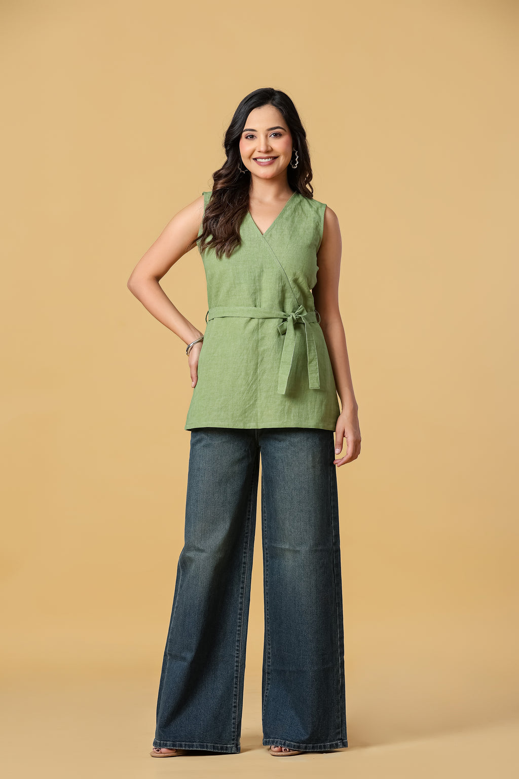 The Naya Wrap Top