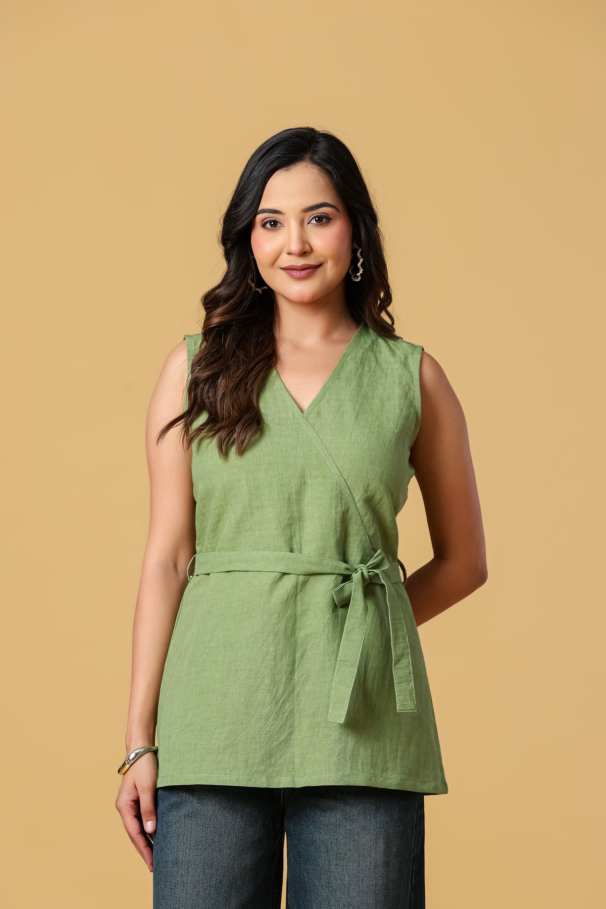 The Naya Wrap Top