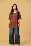 The Iyla Peplum Shirt