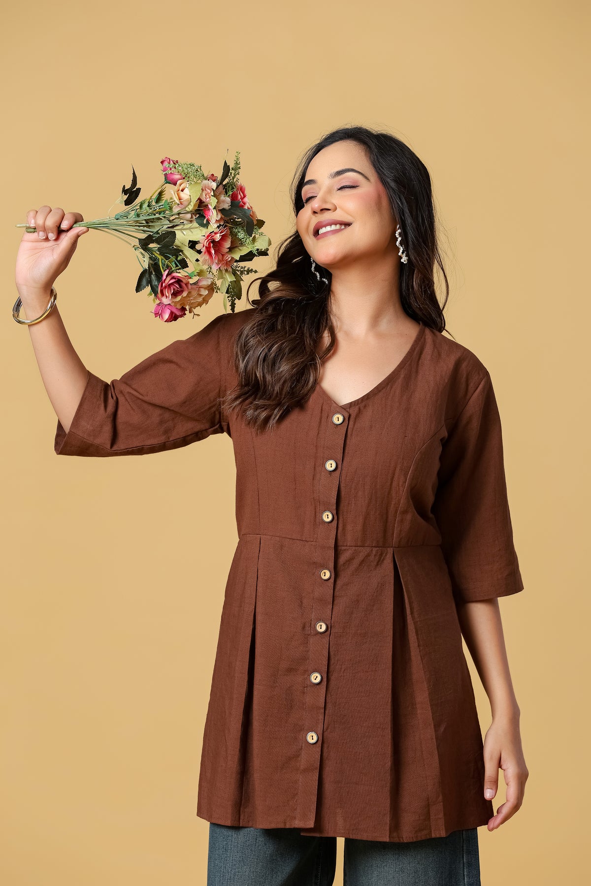 The Iyla Peplum Shirt
