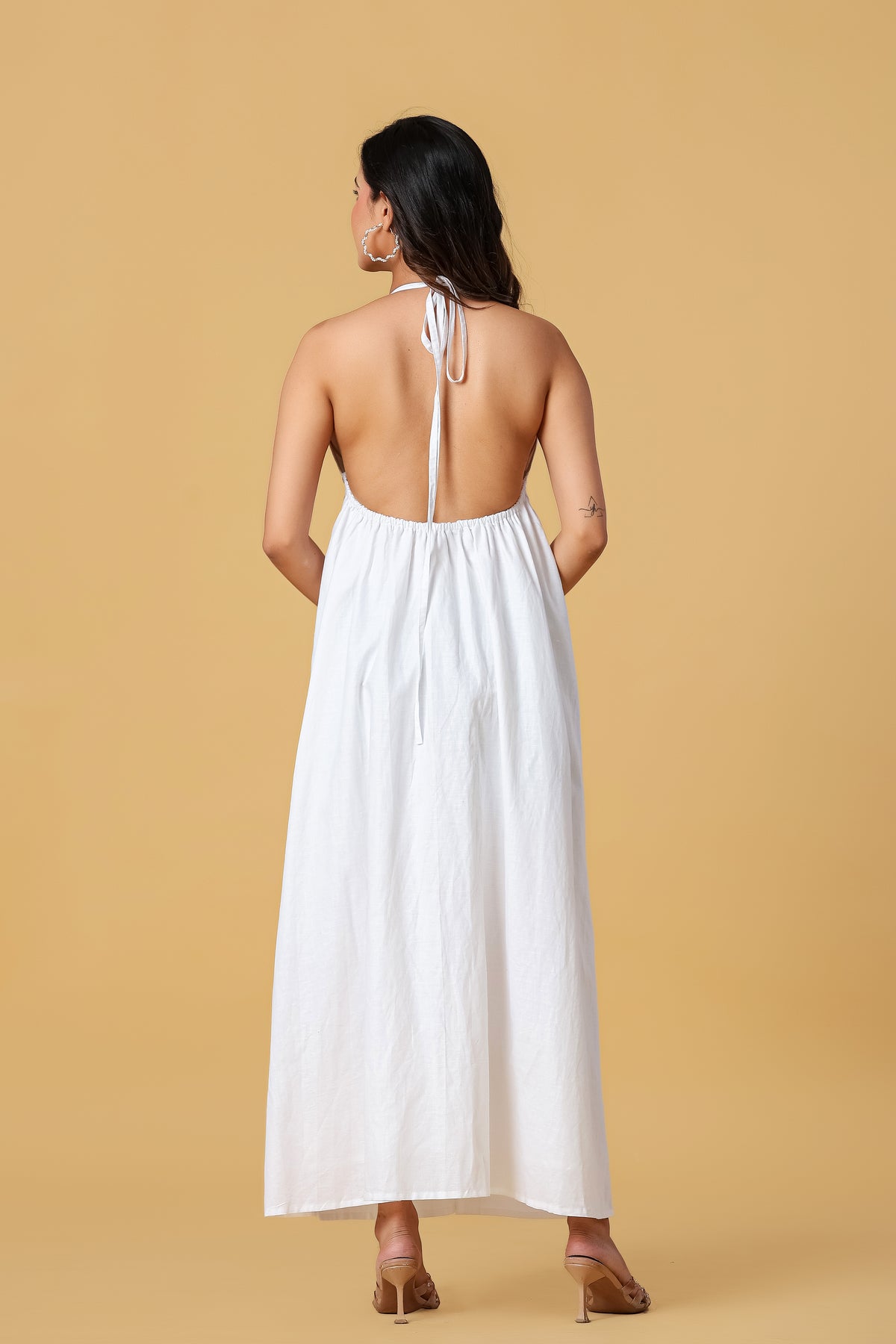 The Amara Halter Maxi Dress