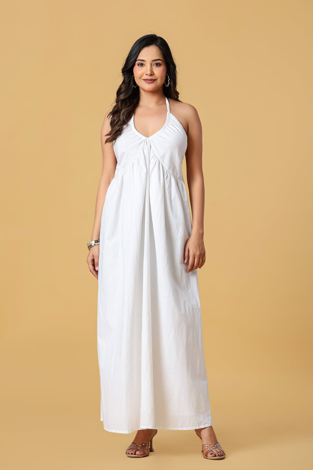 The Amara Halter Maxi Dress