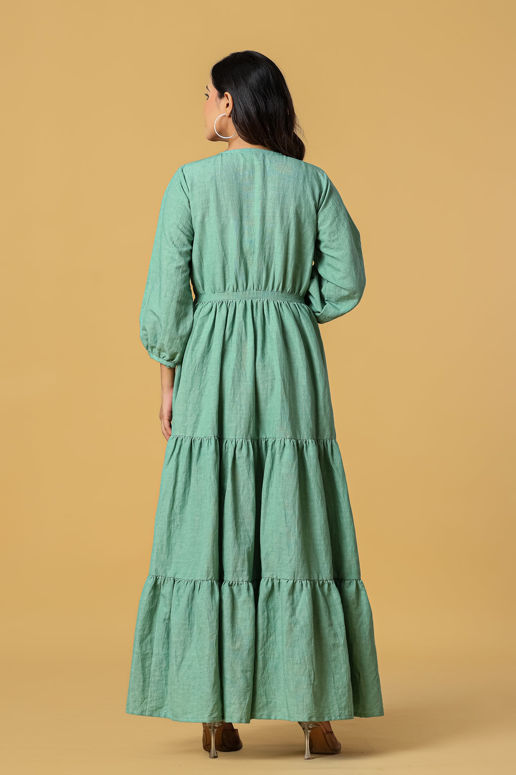 The Aria Tiered Maxi Dress