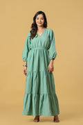The Aria Tiered Maxi Dress
