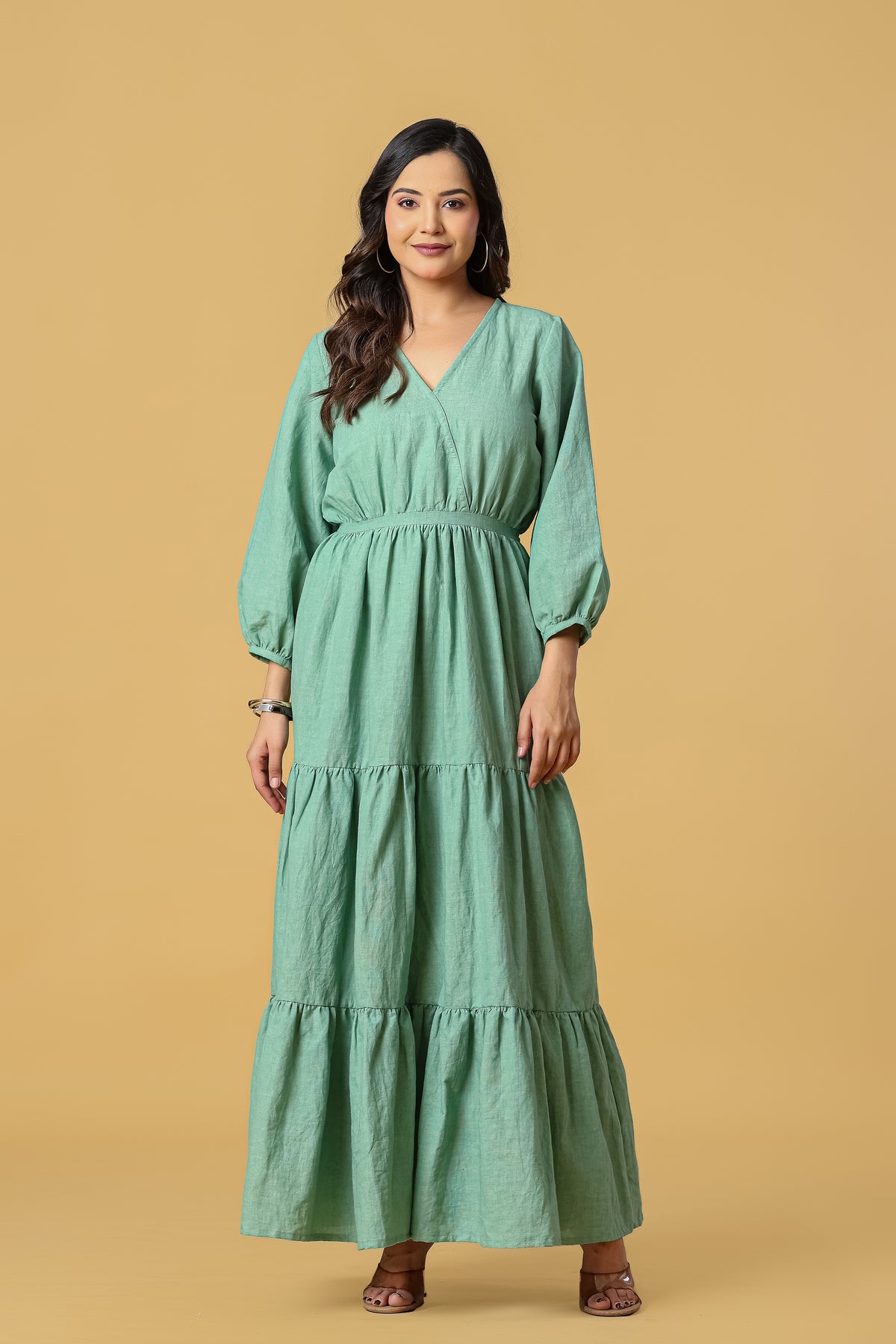The Aria Tiered Maxi Dress