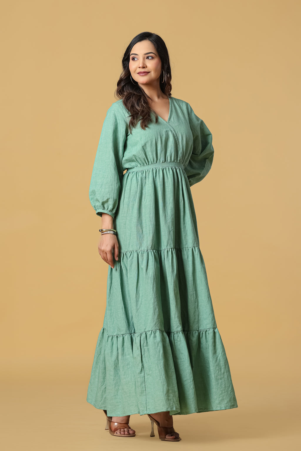 The Aria Tiered Maxi Dress