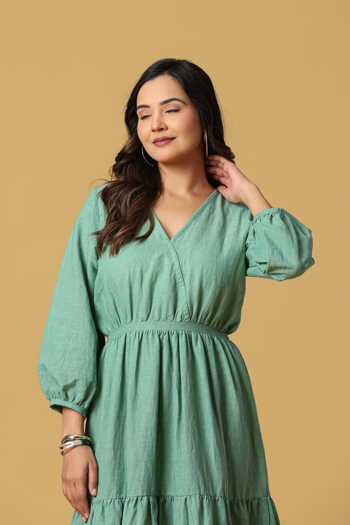 The Aria Tiered Maxi Dress